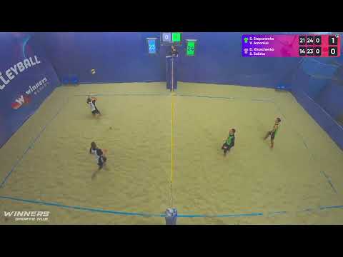 18:05 S. Stepanenko / V. Antoniuk - D. Kharchenko / S. Zalizko 31.12.2022 | Winners Beach Volleyball