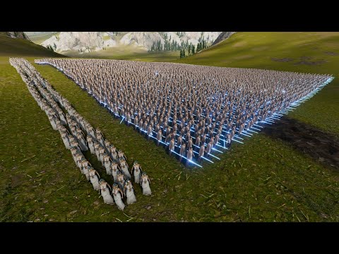 5000 JEDI & 100 Cleopatra VS 2 MILLION SUCCUBUS, Wolf & Zombies UEBS 2