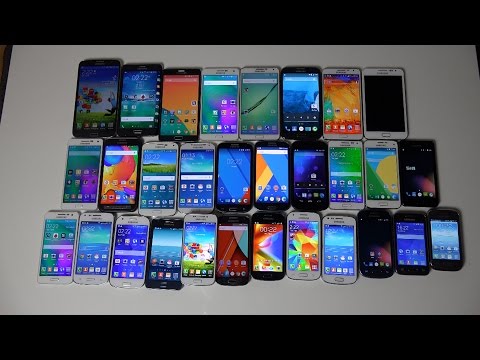 My Samsung Phones!