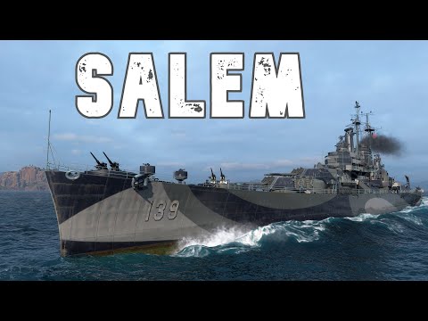 World of WarShips Salem - 6 Kills 304K Damage