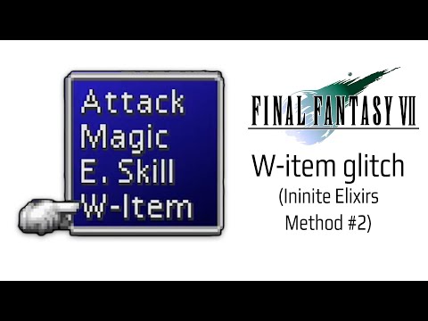 The Final Fantasy VII W-Item Glitch