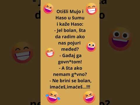 Mujo i Haso u šumi!!!! 😁😁😀😀  #smehsabalkana #balkanskihumor #zabavno #humor