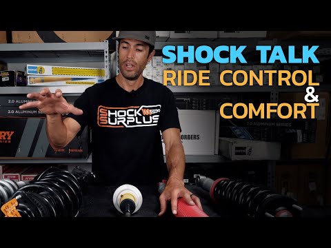 Shock Talk Terminology - Ride Control, Comfort, Bump Compliance, Harshness, Boaty Behavior