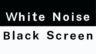 White Noise Black Screen No Ads | 12 Hours Calm Background Noise for Sleep