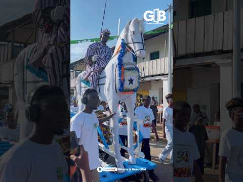 Inside Ghana's Wild Aboakyer Festival 🇬🇭🔥 | Winneba Cultural Festival #Shorts