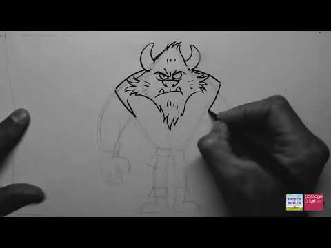 Tutoriel Dessin Apprends à dessiner La Bête par Julien Mariolle