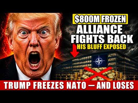 1 MINUTE AGO: Trump Freezes $800M NATO Funds —Alliance Calls His Bluff