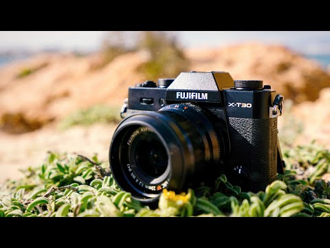 X Mount Fujifilm X-T30 II Mirrorless Camera with 18-55mm Lens at 