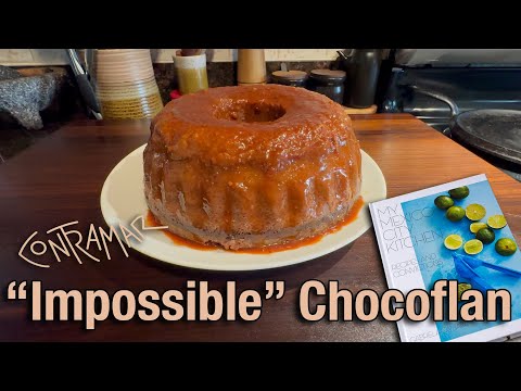 How to Make The Most Stunning Flan | Orange Chocoflan from Contramar
