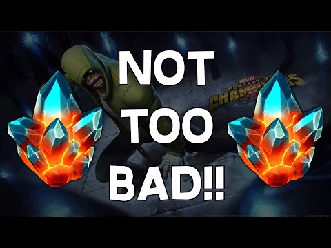 25x Premium Crystal Opening - Not Too Bad! - Marvel Contest Of Champions