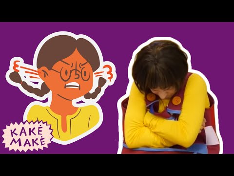Kakė Makė mokosi suvaldyti pykti. Ką pasakė Kakė Makė?