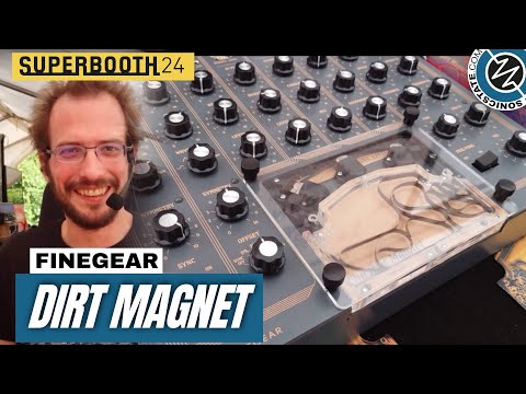 SUPERBOOTH 2024: Finegear - Dirt Magnet - Modmix Tape Delay And Experimental Mixer
