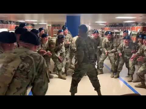 “Samoan Mili” in Basic Training(Alpha Bttry 1-79) 2020