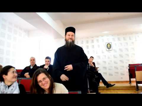 Arhim. Teofil Roman si Arhim. Dumitru Cobzaru - Cuvant la doctoratul Arhid. Iosif Moldovan