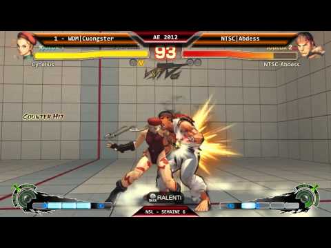 WDM|Cuongster x NTSC|Abdess - NSL R06 - SSF4 AE 2012