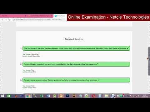 Online Quiz / Exam Portal screenshot 1
