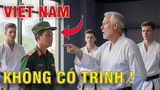 The Arrogant American Martial Artist Challenges a Vietnamese Veteran – His True Identity Surprise...