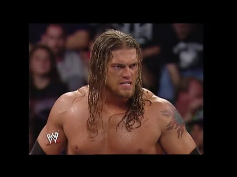 WWE Edge VS Rhyno(Raw) 2005 🔥