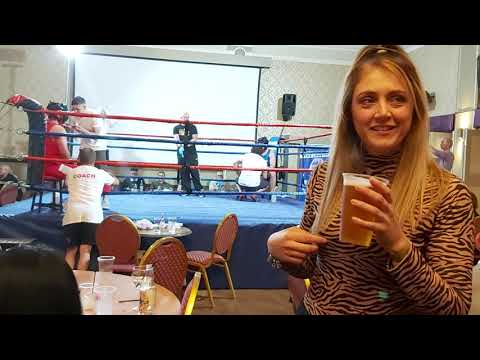 Zak Swan age 18 winning in his first charity boxing match 6.9.2019