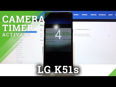 How to Set Up Camera Timer in LG K51s – Manage Camera Settings