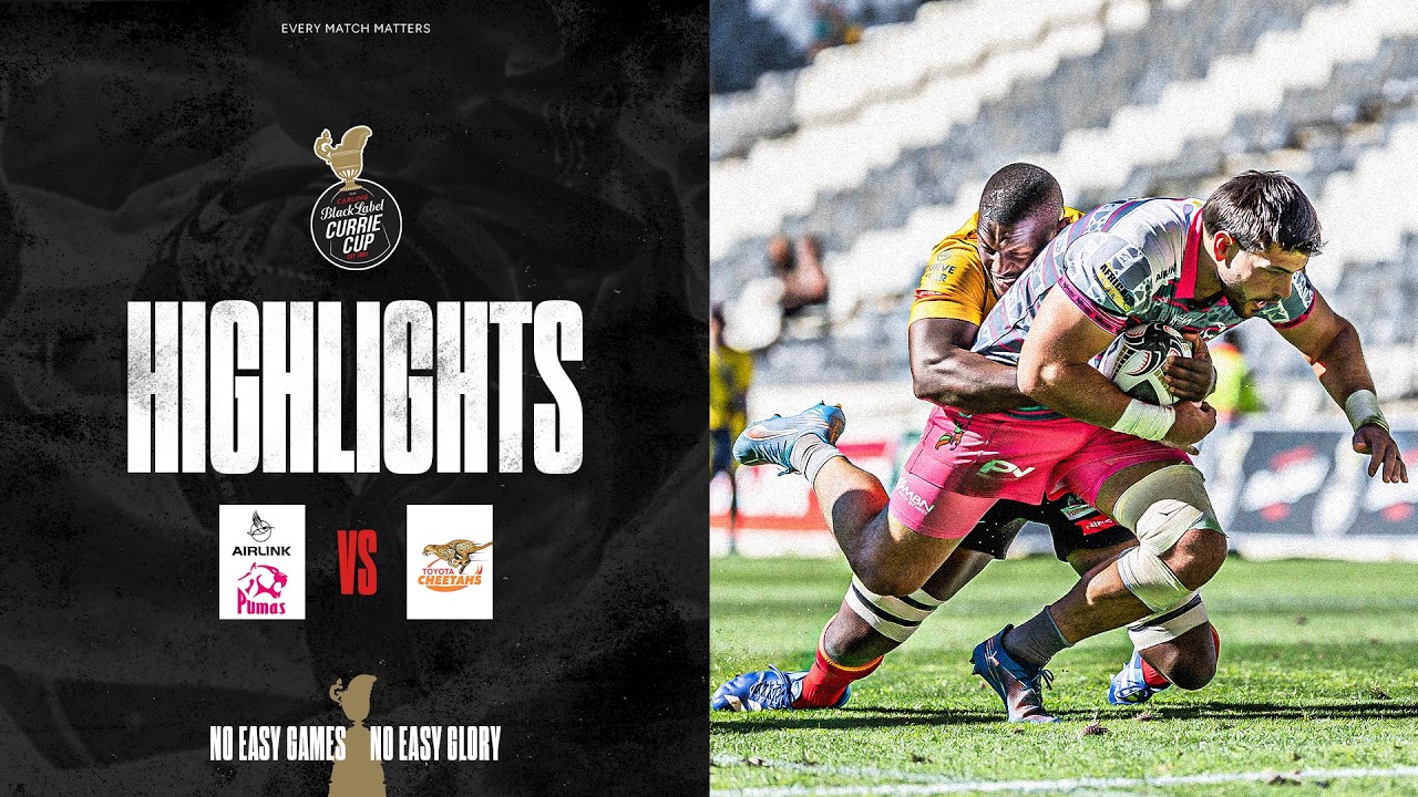  Airlink Pumas v Toyota Cheetahs | Carling Currie Cup | 29 August