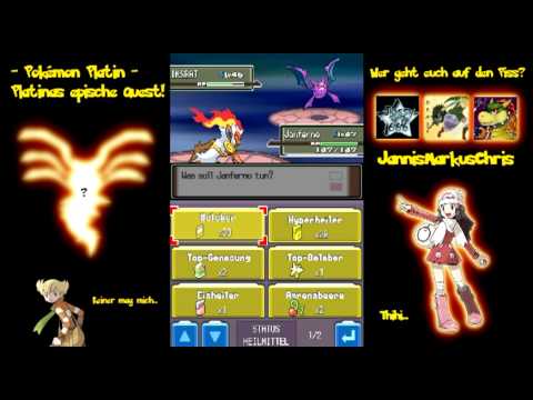 Let's Play Together Pokemon Platin german - Part 53 - Der Kampf der Giganten