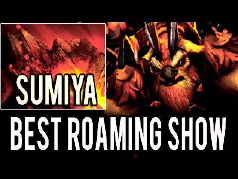 Genius SumiYa Earthshaker Gameplay Brutal Carry Best Roaming Show WTF Dota 2