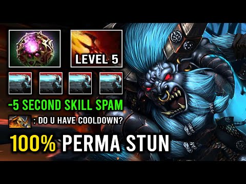 100% PERMA STUN Infinite Skill Spam -5 Second Cooldown Charge Level 5 Dagon Spirit Breaker Dota 2