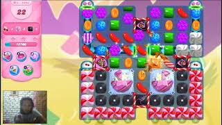 Candy Crush Saga Level 5893 - 3 Stars, 27 Moves Completed, No Boosters