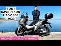 Essai Honda ADV 350 2022 – Le scooter Aventure 1er Prix !