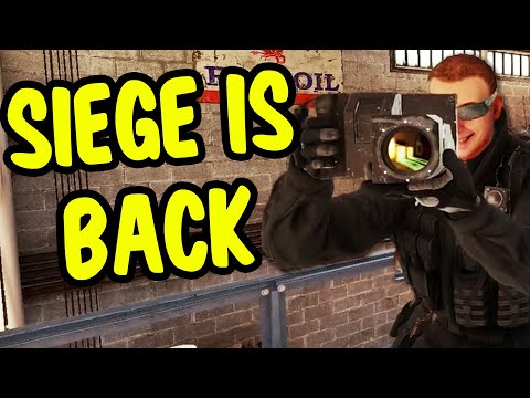 Rainbow Six Siege is back