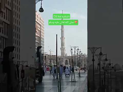 Dar e Nabi par 🤲🕋 Gulam Mustafa Qadri new naat #shorts #naat #video #qadri #public #madina