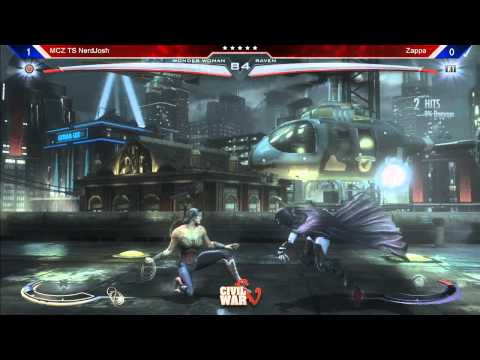 Injustice: Gods Among Us @ Civil War 5: TS NerdJosh vs Zappa