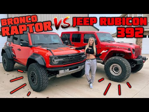 Bronco Raptor VS Jeep 392 - Comparison That ACTUALLY Matters!