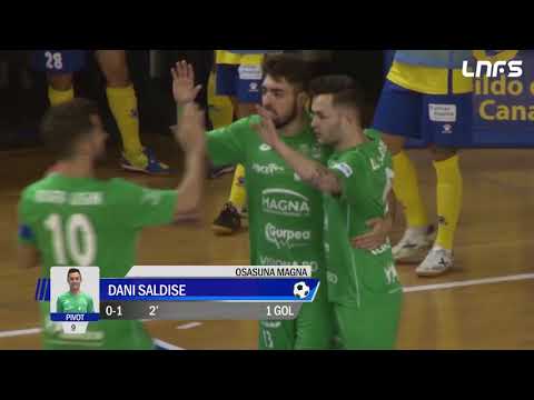 Gol de Dani Saldise (0-1) Gran Canaria - Osasuna Magna. J20, 1Div