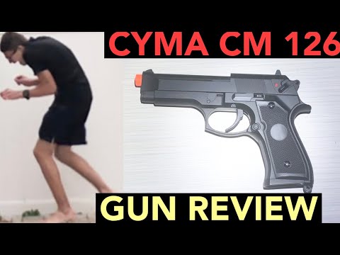 Getting Shot By My Best Friend - CYMA CM 126 Electric Airsoft Gun Unboxing and Review