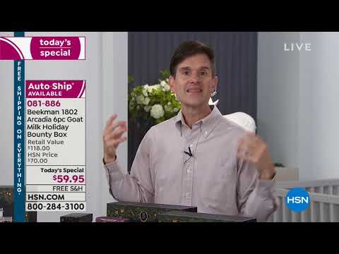 HSN | Beekman 1802 Bath & Body Gifts 11.21.2018 - 09 AM