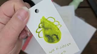 Kyo No Oto No. 3 Kokeiro Ink Review Kyoto Fountain Pen Ink