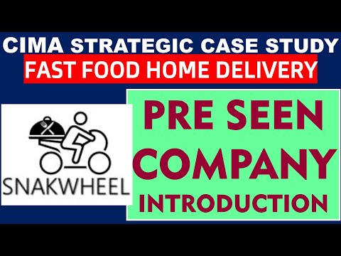 Snakwheel Pre-seen Company Analysis Pt1 CIMA SCS May 2022 & Aug 2022 | CIMA Strategic Case Study AZB