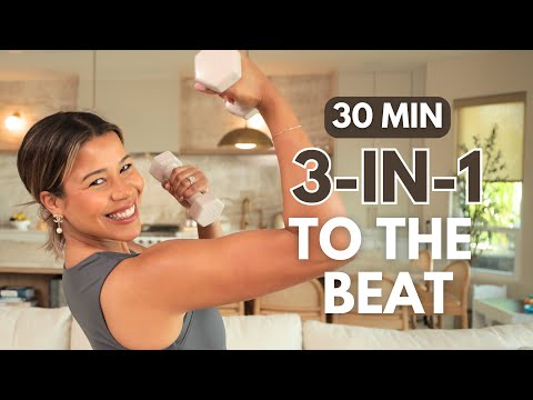 30 Min Cardio Strength & HIIT to the Beat (All Standing, Low Impact)