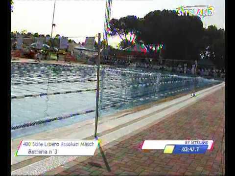 Serie 3 dei 400 Stile Libero  Assoluti Maschi Master - 11 Memorial Andrea Bettiol