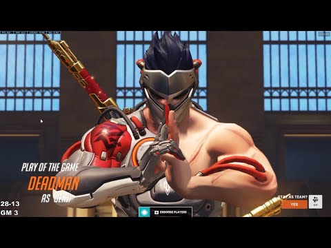 Overwatch 2 Genji God Shadder2k Literally Destroys Whole Enemy Team As Genji -40 Elims-