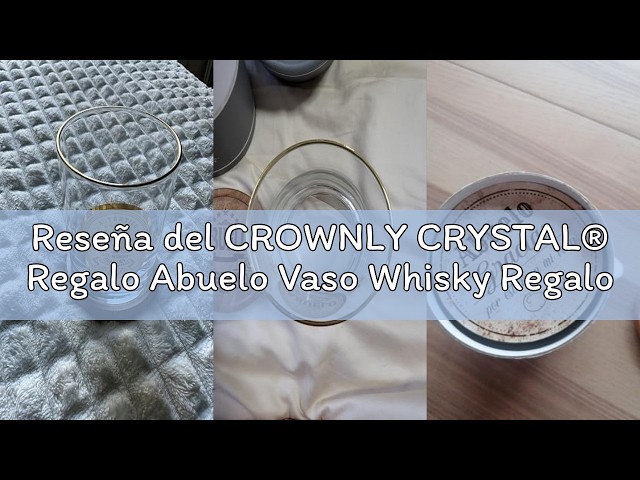 Vídeo relacionado con Wanapix | Vaso de Whisky Personalizado con Nombre | Vaso Cristal Grabado | Regalo Dia del Padre | 38 cl | Apto para Lavavajillas | Original