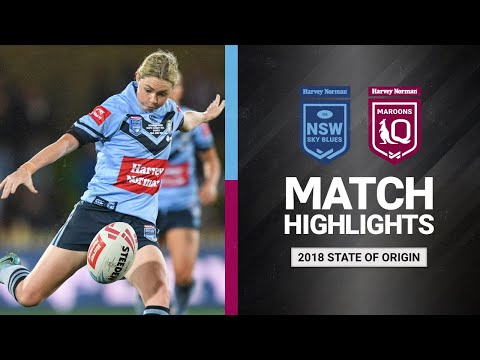 New South Wales v Queensland | Match Highlights | Women's State of Origin 2018