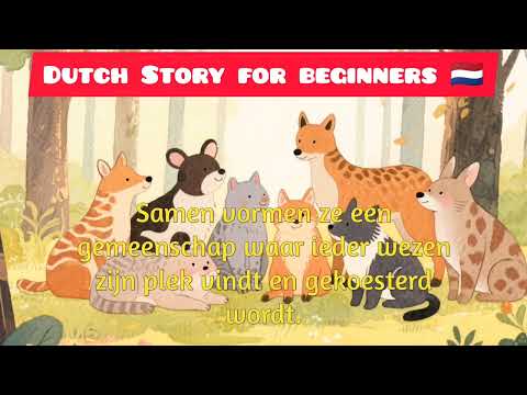 Easy Dutch Story for Beginners, Dutch Story A2-B1