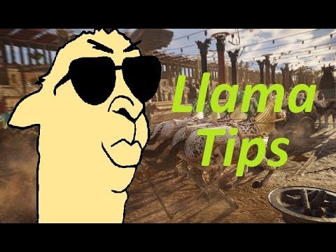 Assassin's Creed Origins TIPS For Hippodrome Races & I am Legend Trophy (Llama Tips)