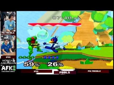 Norcal Arcadian 4 - Pools - 343 (Samus) vs Treble (Falco)