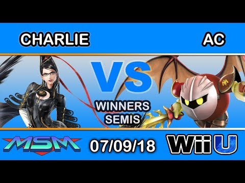 MSM 154 - Charlie (Bayonetta, Luigi, Shiek) Vs AC (Meta knight) Winners Semi - Smash 4