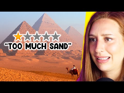 Entitled Idiots Reviewing The 7 Wonders Of The World - REACTION