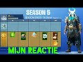Mijn reactie van seizoen 5 battlepass | Fortnite battle royale